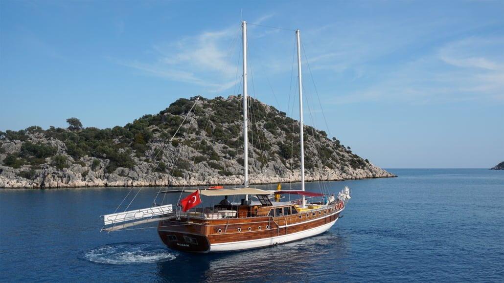 Vacances à la voile sur le Gulet Mozaik