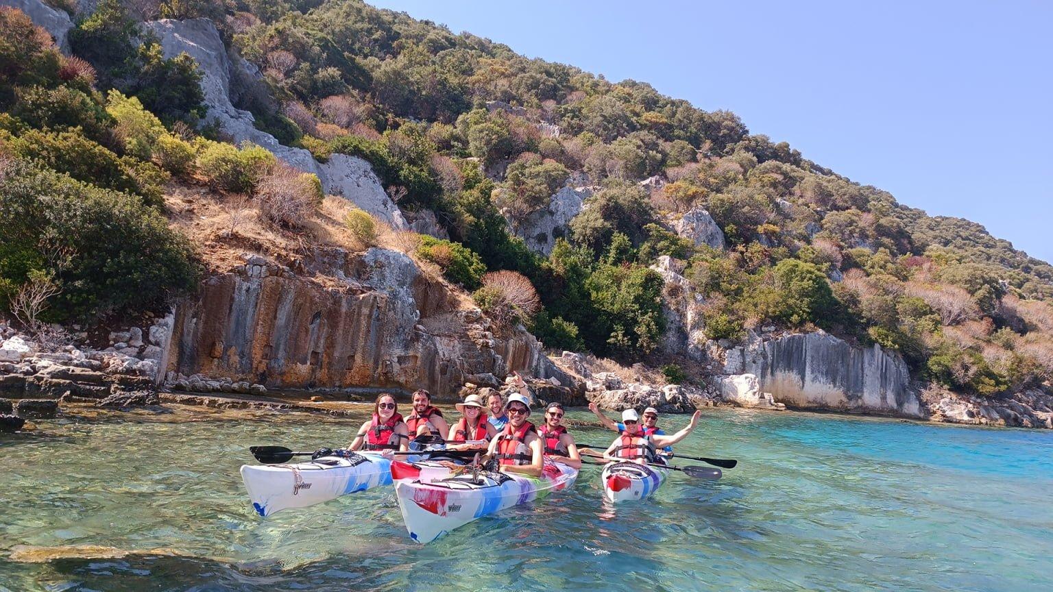 Excursion privée guidée en kayak de mer à Kekova
